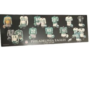 Philadelphia Eagles A Way Of Life Uniform Wooden Sign